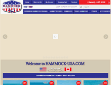 Tablet Screenshot of hammock-usa.com